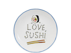 BLOND Sushi plate 18cm love