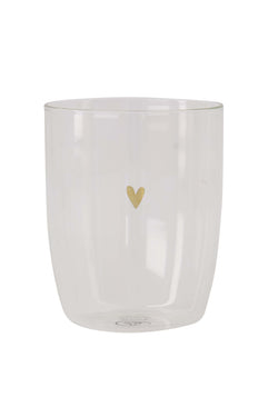 Drinkglas hartje