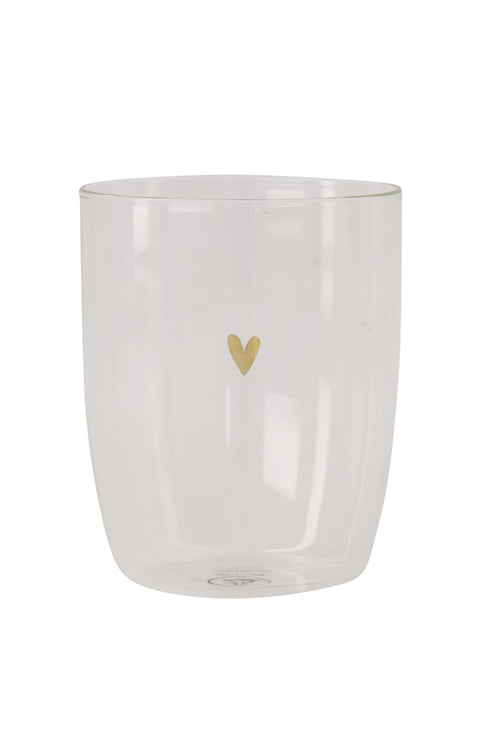 Drinkglas hartje