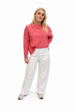 Gestreepte Longsleeve Top – One Size
