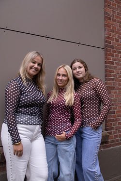 Polkadot mesh top