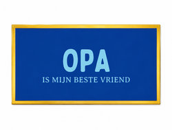 Plate rect. opa