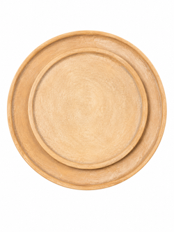 Porto cream plate 35x35x2 cm