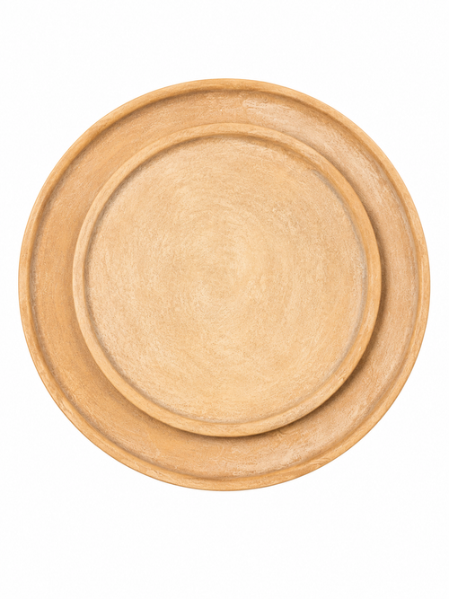 Porto cream plate 25x25x2 cm