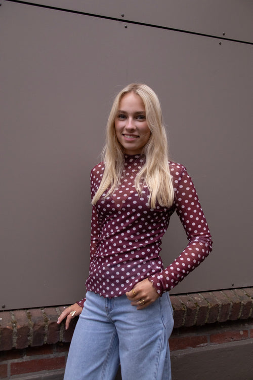 Polkadot mesh top