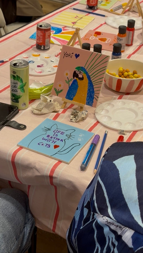 WORKSHOP TEGELTJES MAKEN