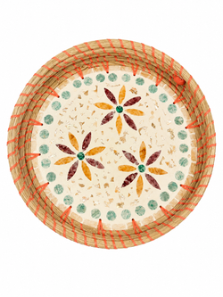 Serving tray capiz