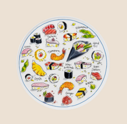 BLOND Sushi servingplate 31cm