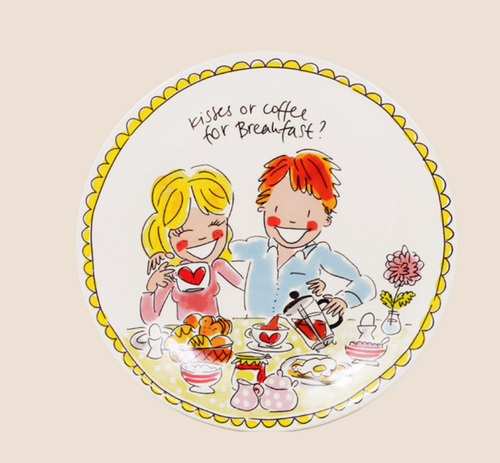 BLOND Plate 22cm LOVE