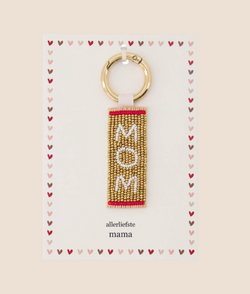 Ansichtkaart sleutelhanger mom