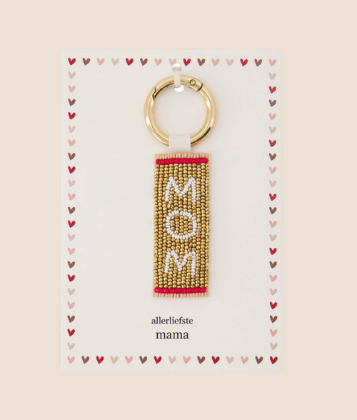 Ansichtkaart sleutelhanger mom