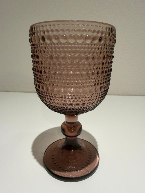 ✨ Rosé Retro Bubble Goblet