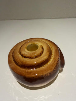 Cinnamon Swirl Candle Holder