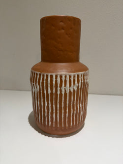 Sienna Drip Art Vase” – Light & Living