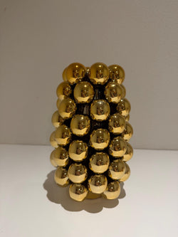 Light & Living – “Gold Cluster Bloom” Vaas – 16 × 24 cm