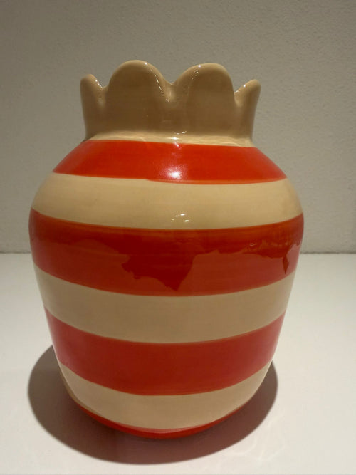 “Circus Stripe Vase” – 17 cm