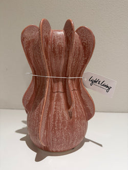 Light & Living Vaas – Roze Sculptuur | 16 x 27 cm