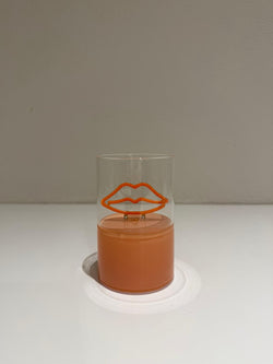 Neon Tafellampje – Lips Design – Oranje