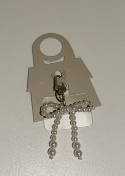 Parel Strik Sleutelhanger – Stainless Steel