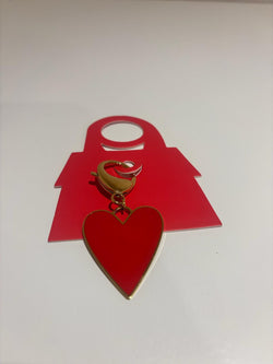 Heart Sleutelhanger – Stainless Steel