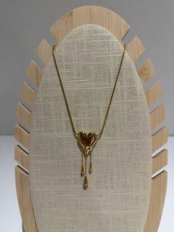 Stainless Steel Ketting – Liquid Heart