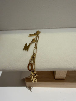 Stainless Steel Bedelarmband – “AMOUR” Letters