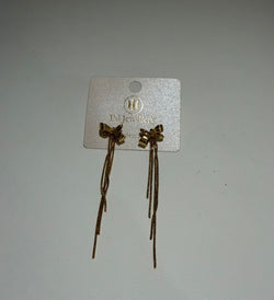 Strik Oorbellen – Stainless Steel (Goud)