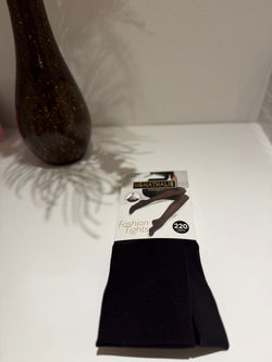 220 DEN Transparant Effect Panty met Huidkleur Binnenlaag