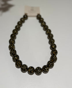 Kralenketting met Leopardprint