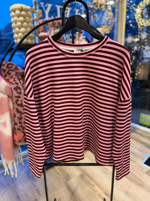 Gestreepte Longsleeve Top – One Size
