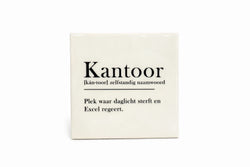Tegeltje "kantoor"