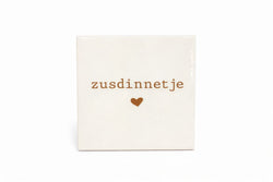 Tegeltje zusdinnetje