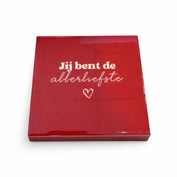 Tegeltje "Jij bent de allerliefste"