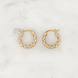 ByNouck Braided Hoop Set